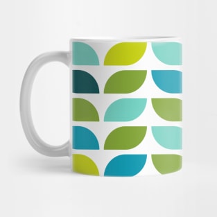 Geometric Pattern: Leaf: Spring Mug